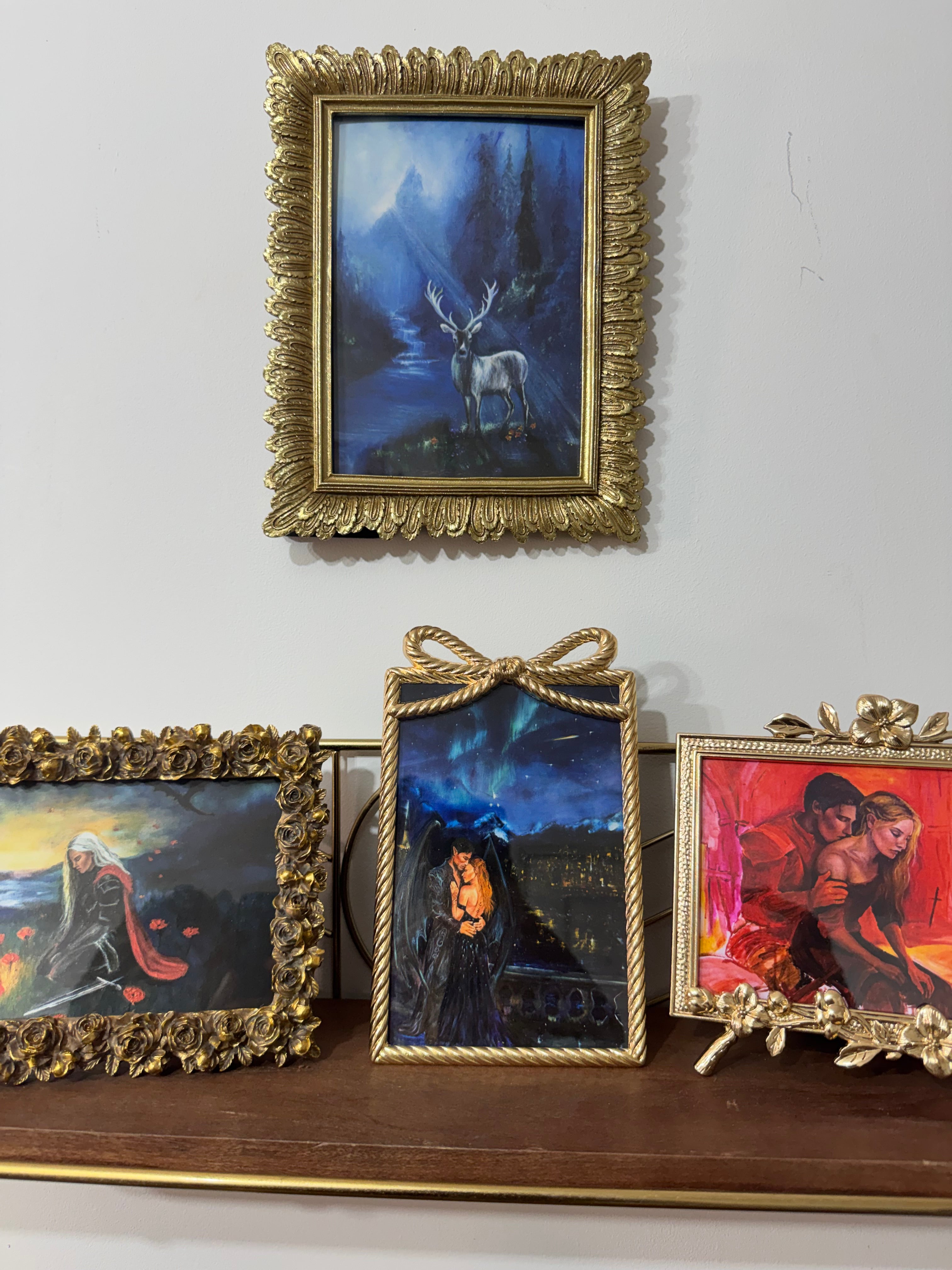 Ornate Framed Fine Art Prints (various paintings)