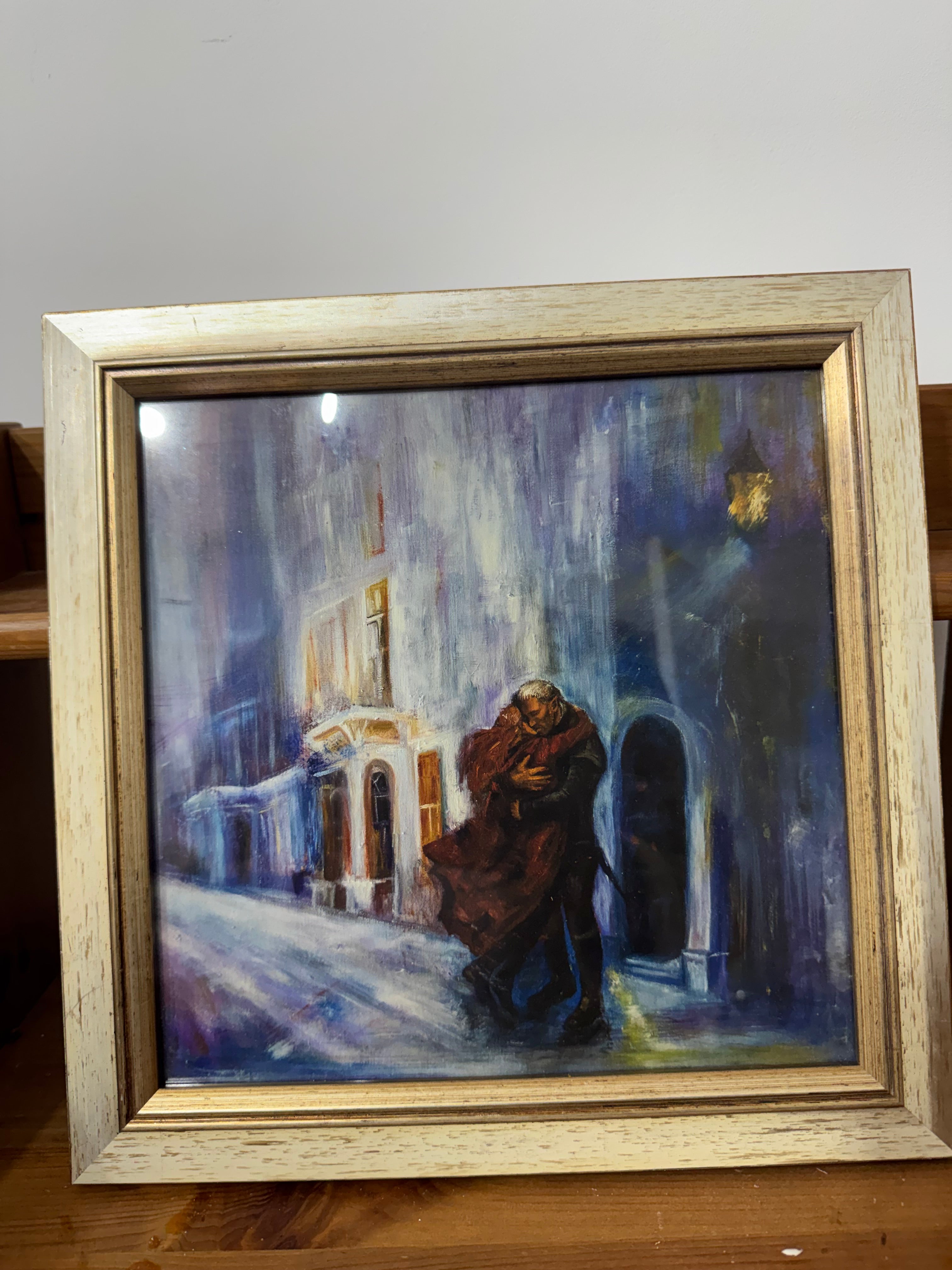 At Last - Vintage Framed Fine Art Print