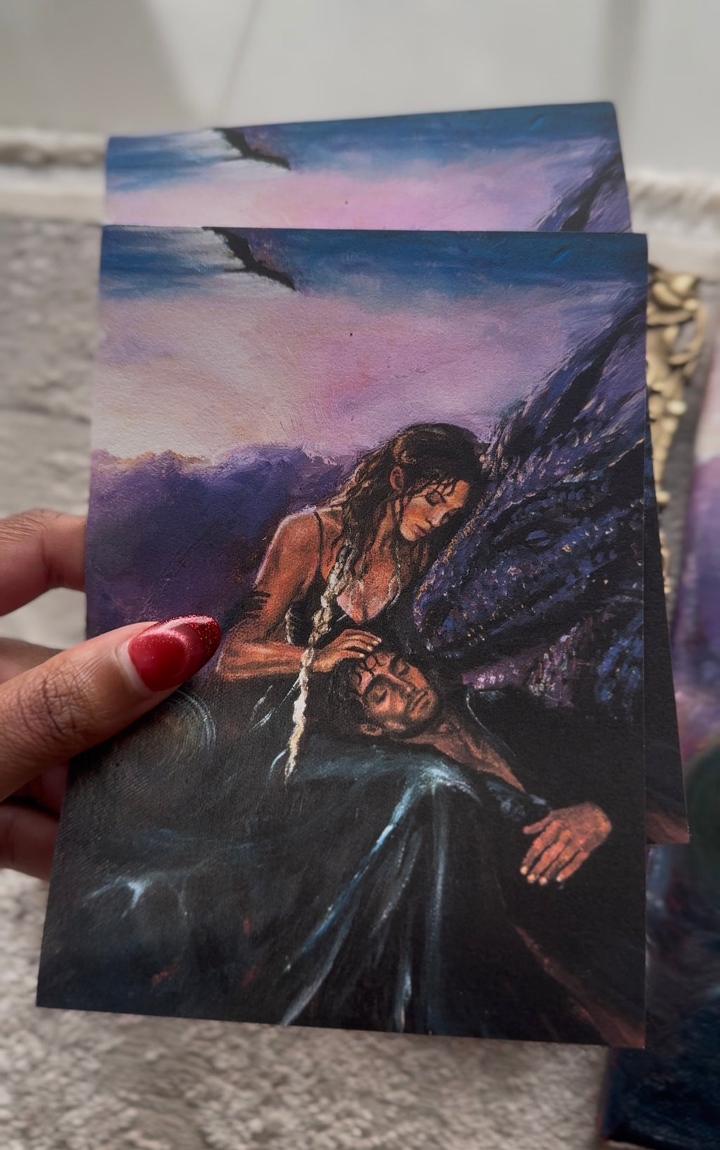 The Painted Court | Monthly Romantasy Art Print Subscription