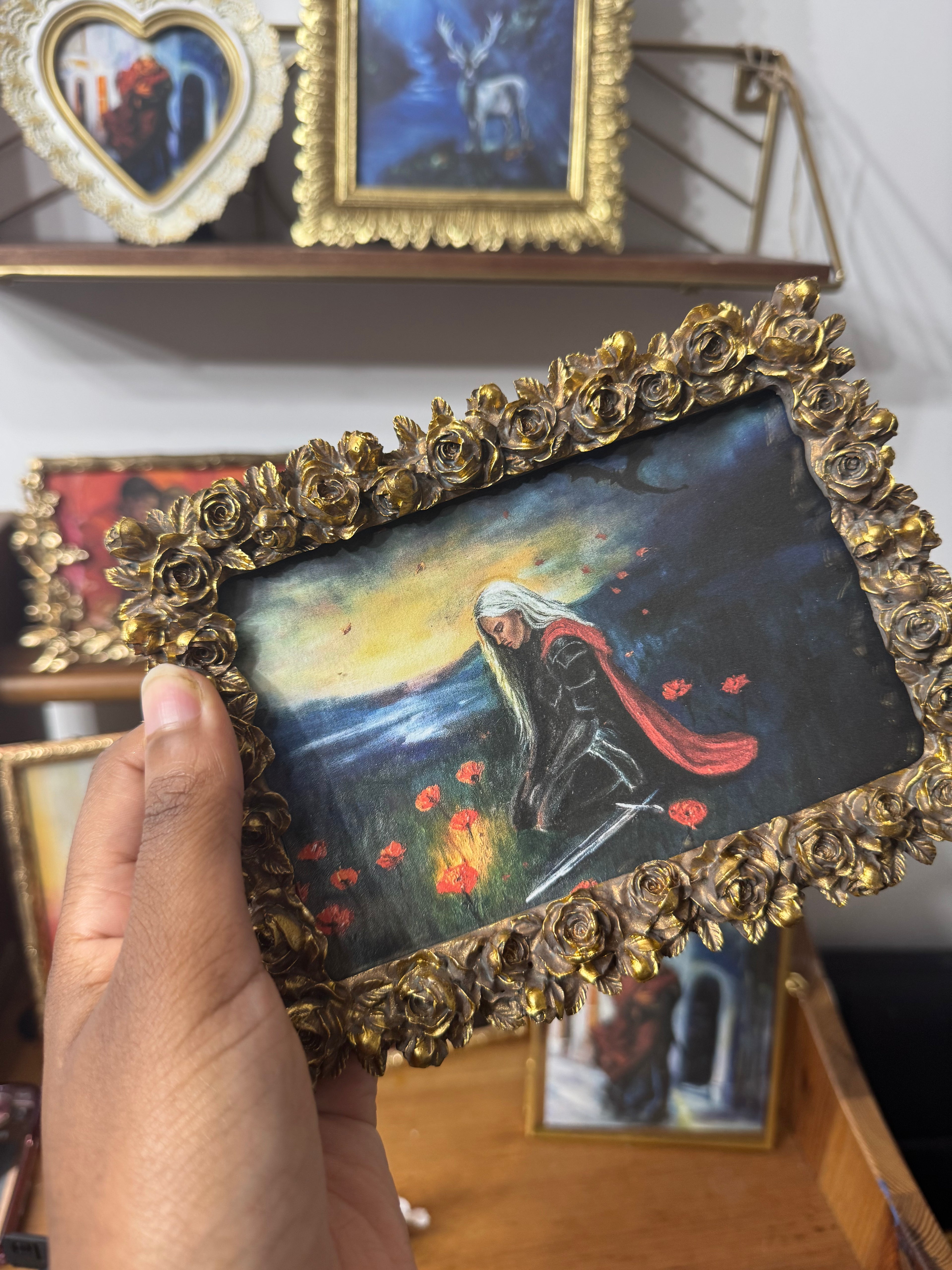 Ornate Framed Fine Art Prints (various paintings)