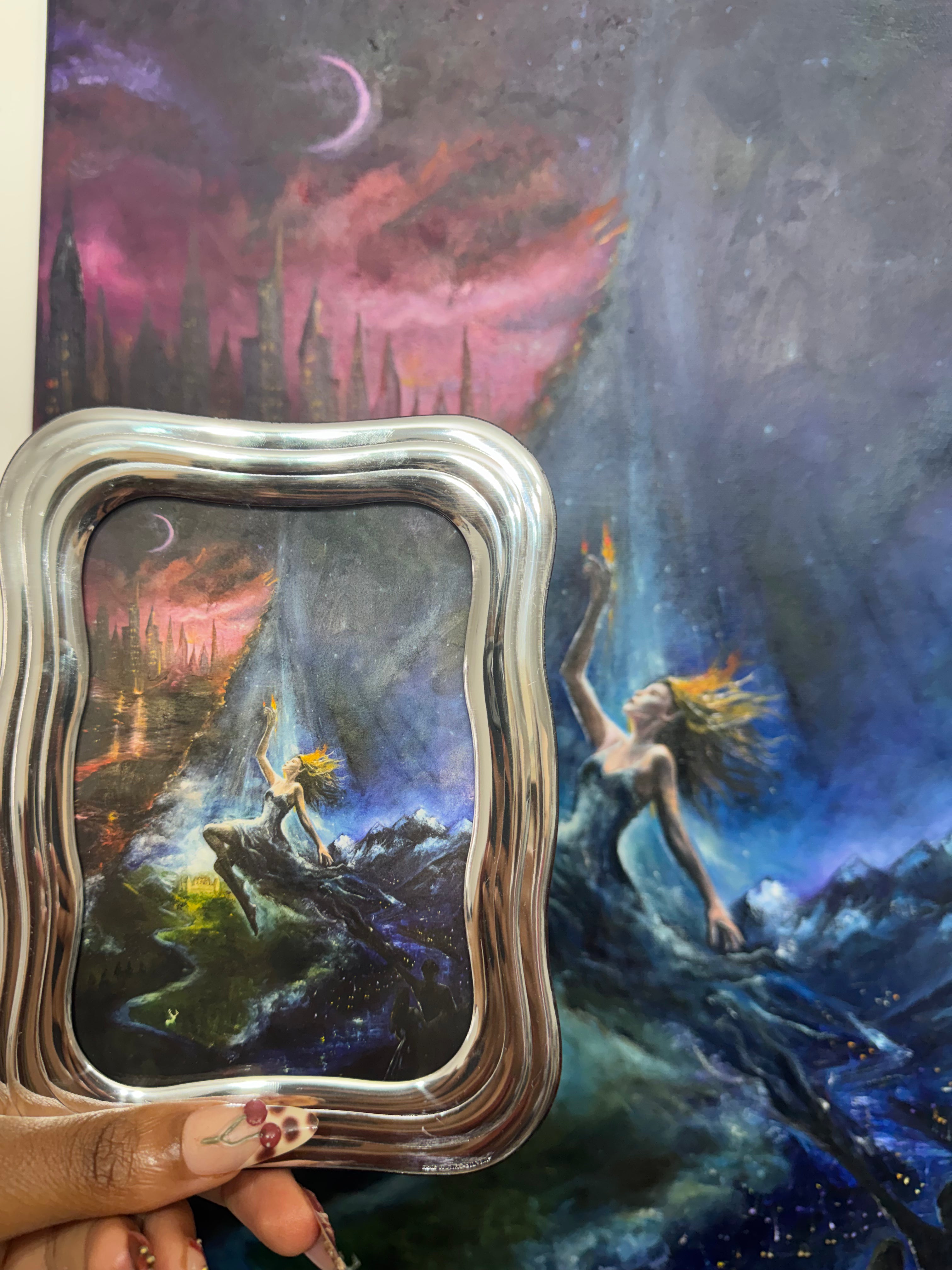 Ornate Framed Fine Art Prints (various paintings)