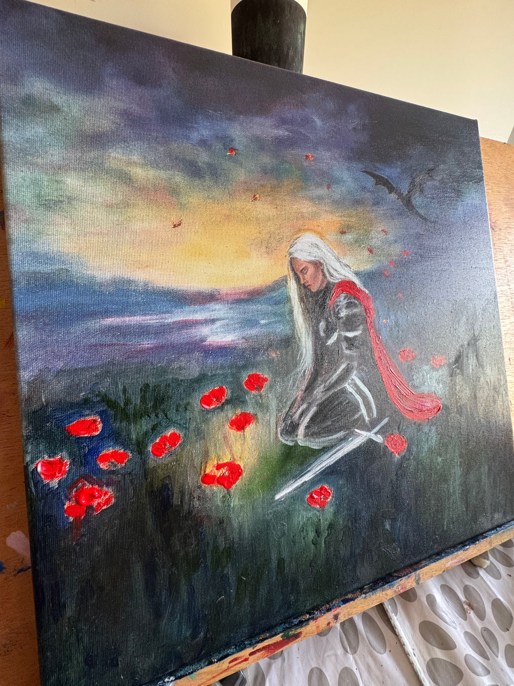 Thirteen Flowers  Canvas