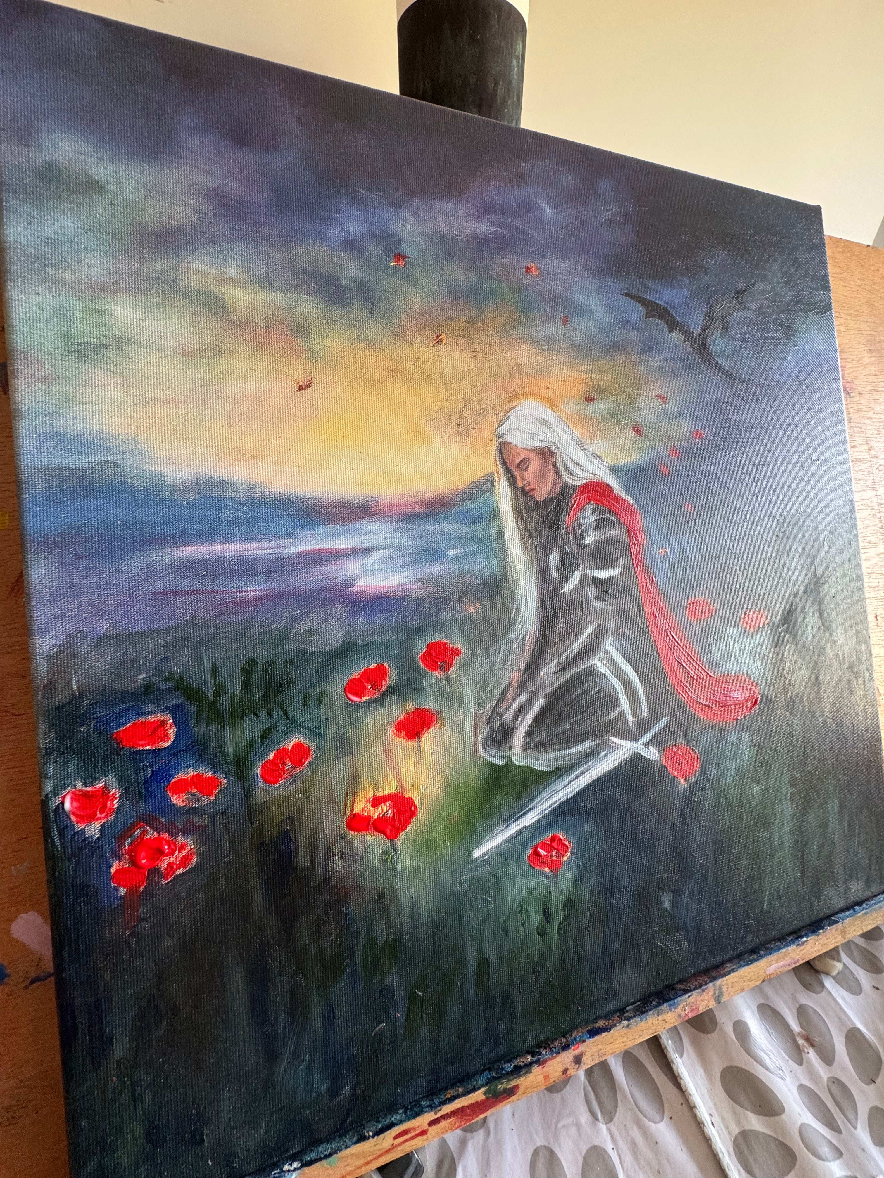 Thirteen Flowers  Canvas